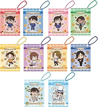 Amazon.co.jp: 「名探偵コナン」おやつキーホルダー クッキーver. BOX